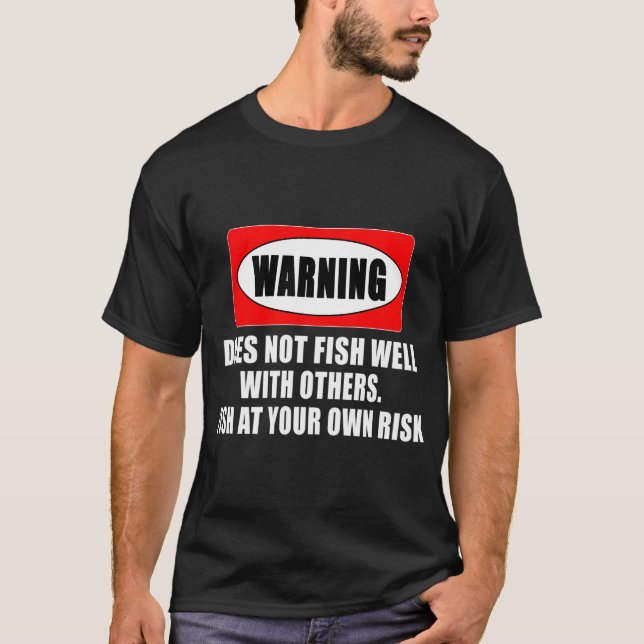Camiseta Pesca Divertida Consegui Peixes Para Pegar (Frente)