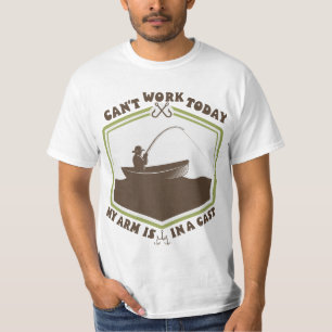 Camiseta Pesca Divertida Para Homens Mulheres Lançamento de