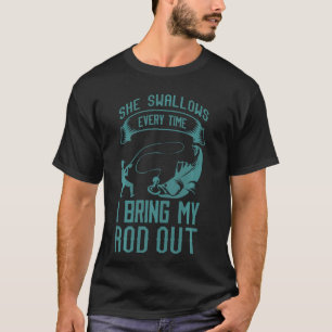 Camiseta Pesca Divertida Para Homens Pescador De Gelo Dia D