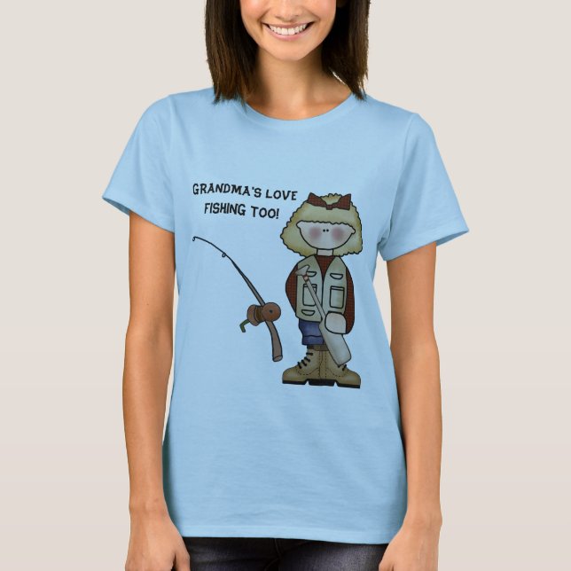 CAMISETA PESCA DO AMOR DA AVÓ (Frente)