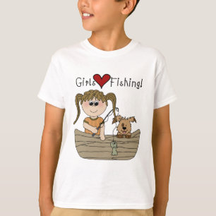 Camiseta Pesca do amor das meninas