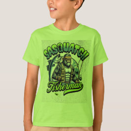 Camiseta Pesca do asquatch