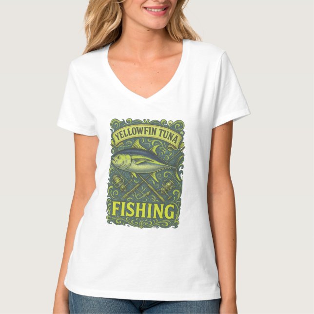 Camiseta pesca do atum (Frente)