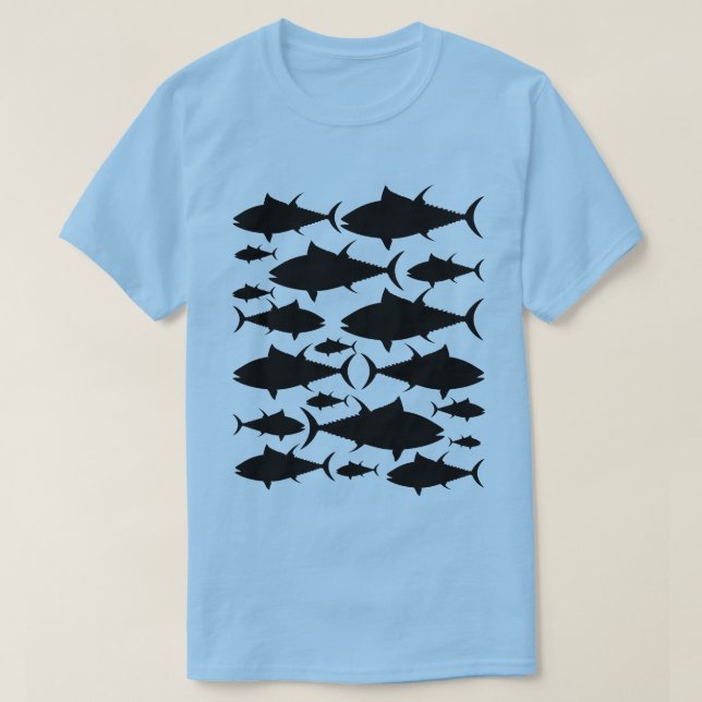 Camiseta Pesca do atum (Frente do Design)