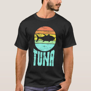 Camiseta Pesca do Atum-Trabalho de arte de pesca do atum le