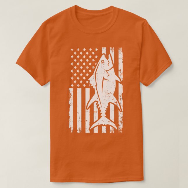 Camiseta Pesca do atum US (Frente do Design)