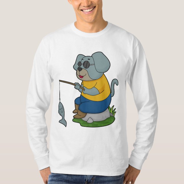 Camiseta Pesca do Cão - Escoamento do Peixe (Frente)