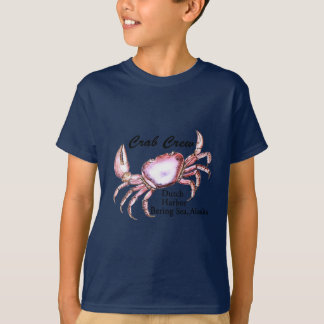 Camiseta Pesca do caranguejo de Alaska do mar de Bering