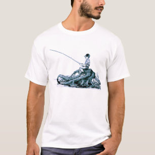 Camiseta pesca do menino