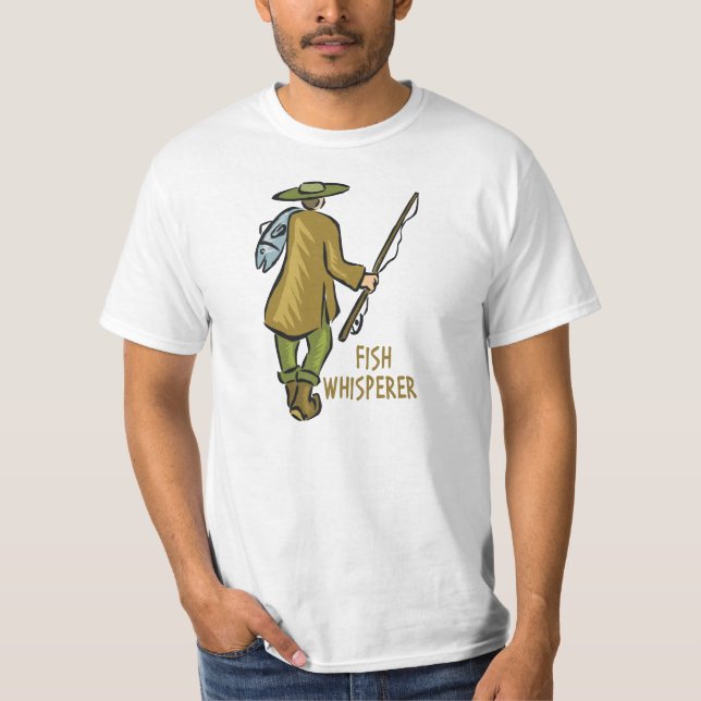 Camiseta Pesca do peixe (Frente)