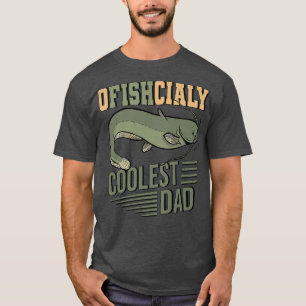 Camiseta Pesca do peixe-gato Pesca do Arroz Pai