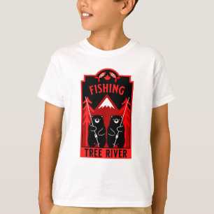 Camiseta Pesca do rio Tree Canada