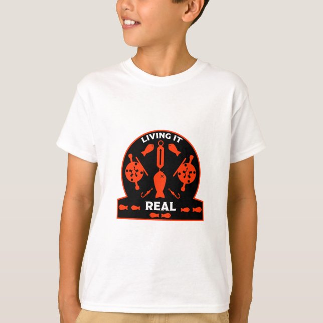 Camiseta Pesca do salmão selvagem (Frente)