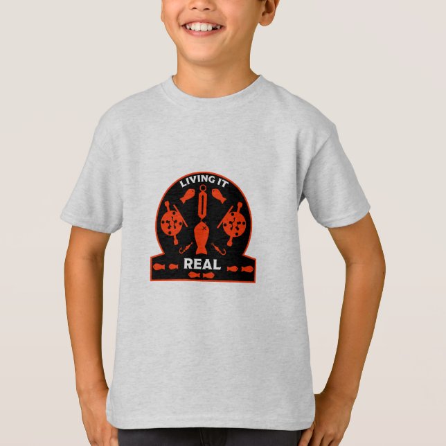 Camiseta Pesca do salmão selvagem (Frente)