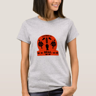 Camiseta Pesca do salmão selvagem