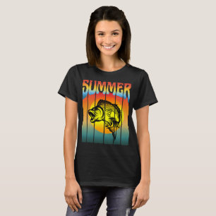 CAMISETA PESCA DO SOL DO VERÃO