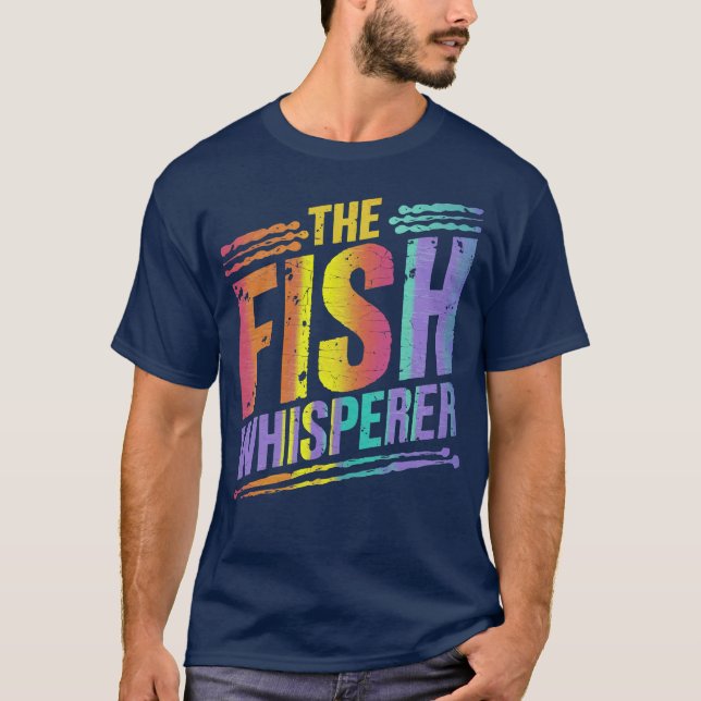 Camiseta Pesca do Sussuro de Peixes ao Ar livre (Frente)