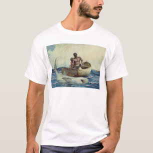 Camiseta Pesca do tubarão, 1885