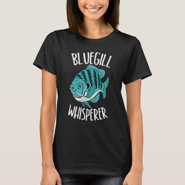 Camiseta Pesca do Whisperer Bluegill (Frente)