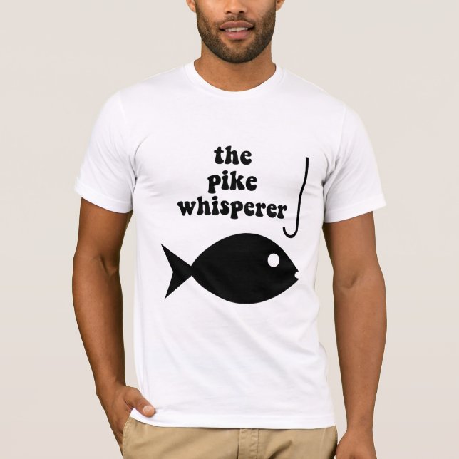 Camiseta pesca do whisperer do pique (Frente)
