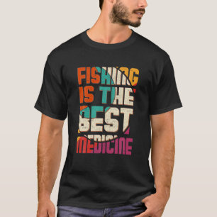 Camiseta Pesca É A Melhor Vintagem Medicinal Que Pesca 80S