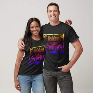 Camiseta Pesca é a minha citação favorita de T-Shirt