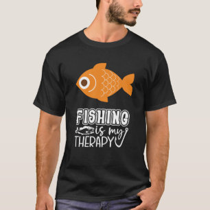 Camiseta Pesca é a minha terapia