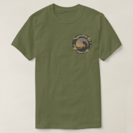 Camiseta Pesca e Camo Round Design