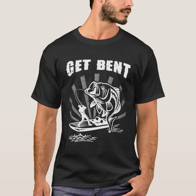 Camiseta Pesca é curvada (Frente)
