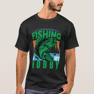 Camiseta Pesca é meu passatempo