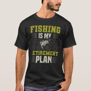 Camiseta Pesca É Meu Plano De Reforma