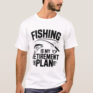 CAMISETA PESCA É O MEU PLANO DE REFORMAÇÃO