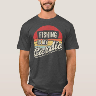 Camiseta Pesca É O Meu Retrador Cardio Vintage Fishi