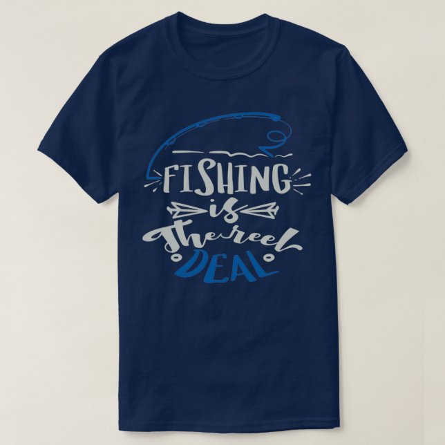 Camiseta Pesca é o negócio da rolo (Frente do Design)