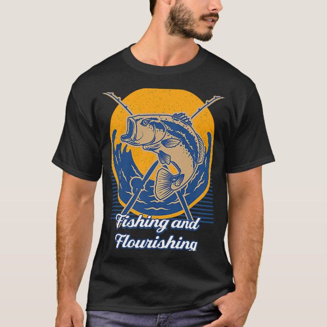Camiseta Pesca e Pesca (Frente)
