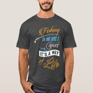 Camiseta Pesca É Um Modo De Vida Para O Pescador