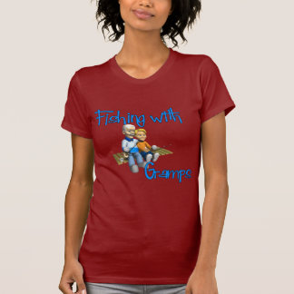 Camiseta Pesca em Cute com Grampo