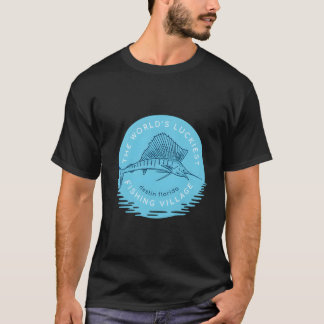 Camiseta Pesca em Destin Flórida Espadim Praia Para Ele