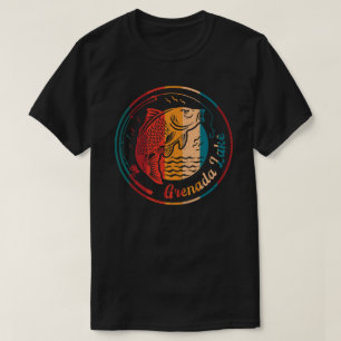 Camiseta Pesca em lago de Granada
