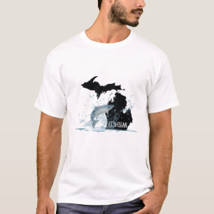 Camiseta Pesca Em Michigan