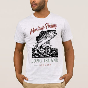 Camiseta Pesca em Montauk