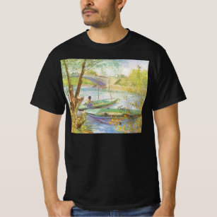 Camiseta Pesca em Primavera, Pont de Clichy Vincent van Gog