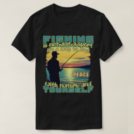 Camiseta Pesca: Encontre Paz com a Natureza e Você Mesmo