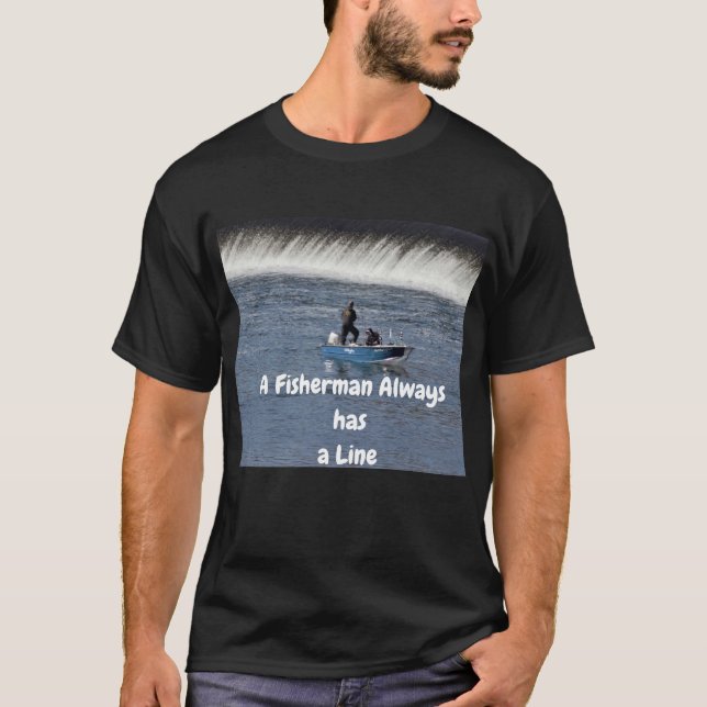Camiseta Pesca Engraçada (Frente)