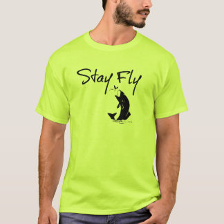 Camiseta Pesca engraçada da mosca da estada