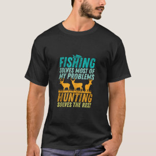 Camiseta Pesca Engraçada E Caça Ao Humor De Natal C