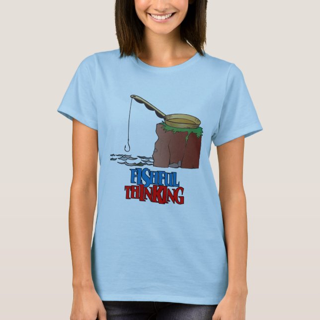 Camiseta Pesca Engraçada E Engraçada (Frente)