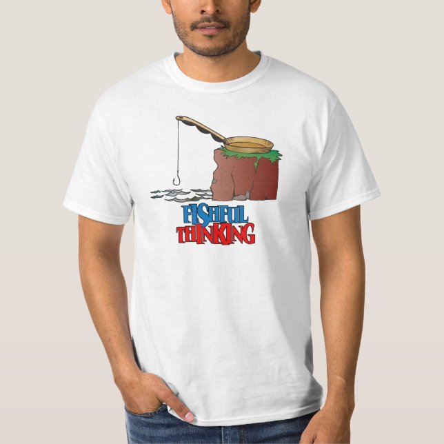Camiseta Pesca Engraçada E Engraçada (Frente)