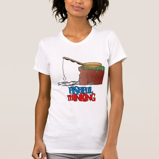 Camiseta Pesca Engraçada E Engraçada (Frente)