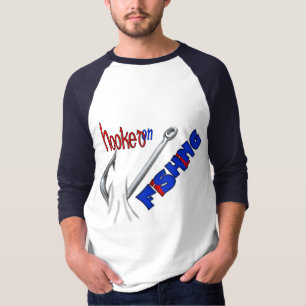 Camiseta Pesca Engraçada Enganada Na Pesca